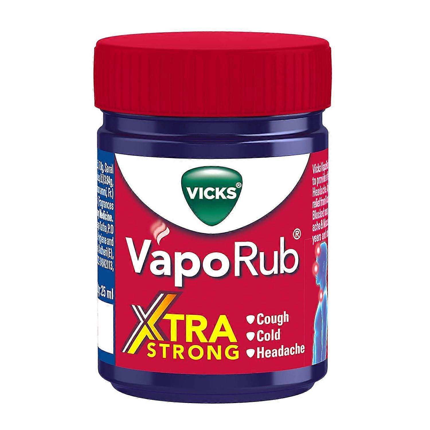 ВапоРаб Экстра Стронг (25 мл), VapoRub Xtra Strong,  Vicks