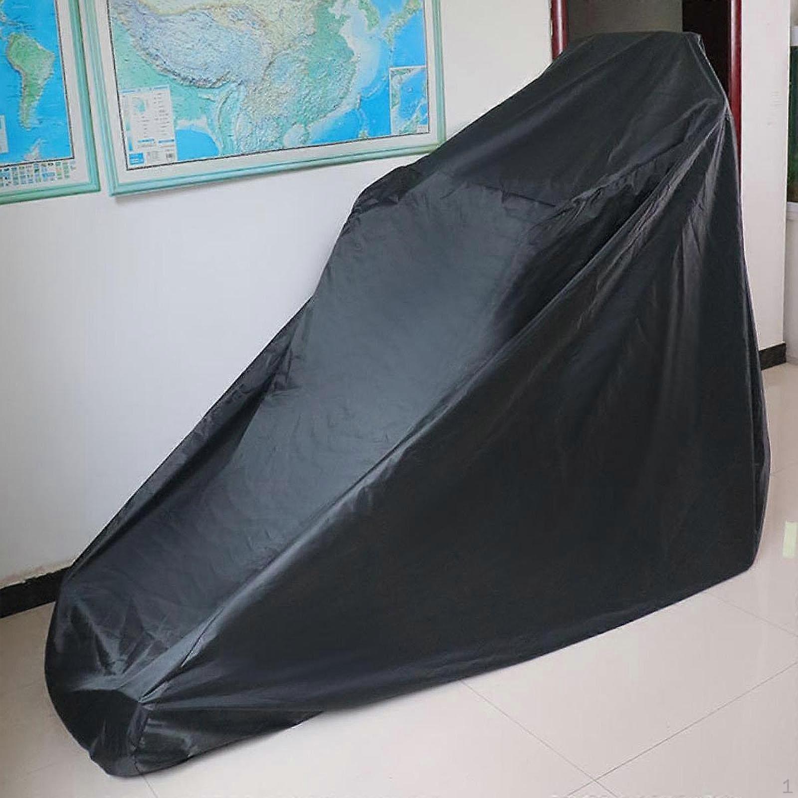 Treadmill Cover Dust Protection Jogging Machine Black Foldable Accessory with Zipper Versatile