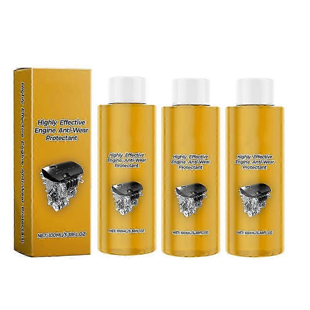 3pcs(C)$Automobile engine anti-wear protective agent anti-rust noise reduction engine friction protection agent