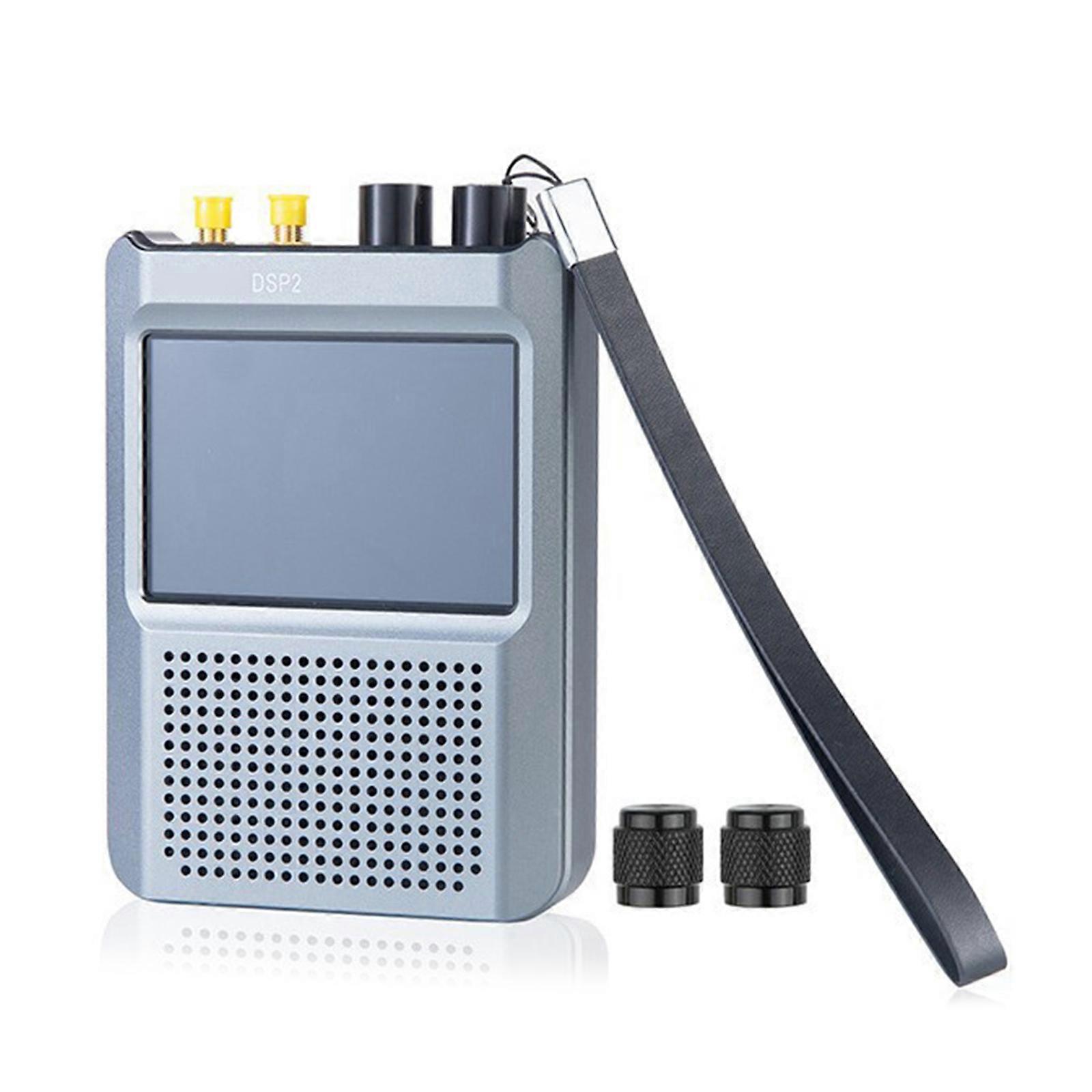 10KHz-380MHz 404MHz-2GHz DSP2 Malachite Radio Receiver Portable Radio Receiver 3.5inch Touchable Screen Receiver Multicolor