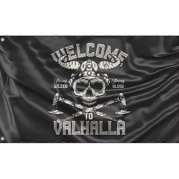 Velkommen til Valhalla Vikingflagg
