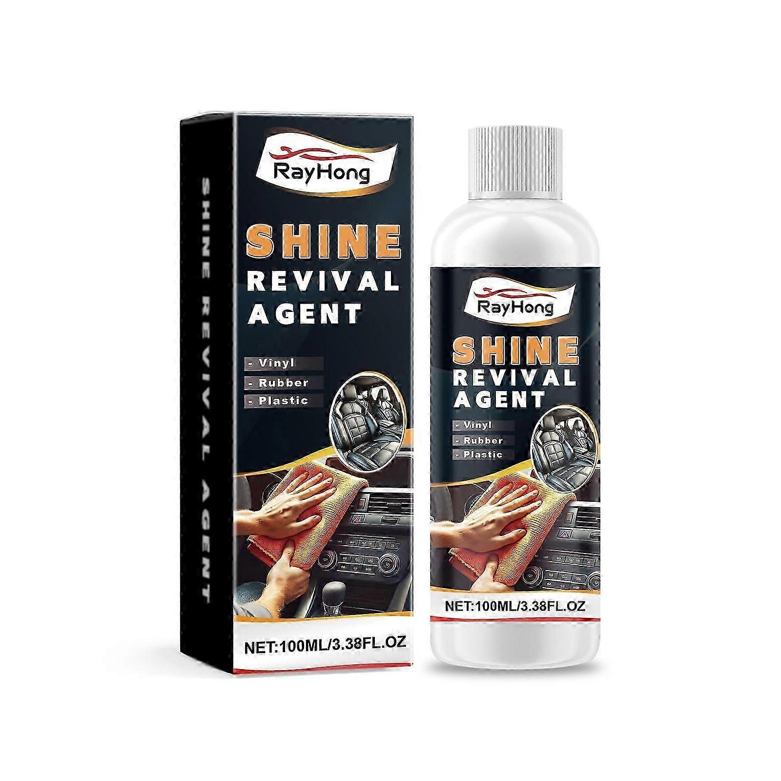 Rayhong Car Plastic Renovation Agent Cleaning Interior Decontamination Scratch Plastic Maintenance Brightening Care Solution
