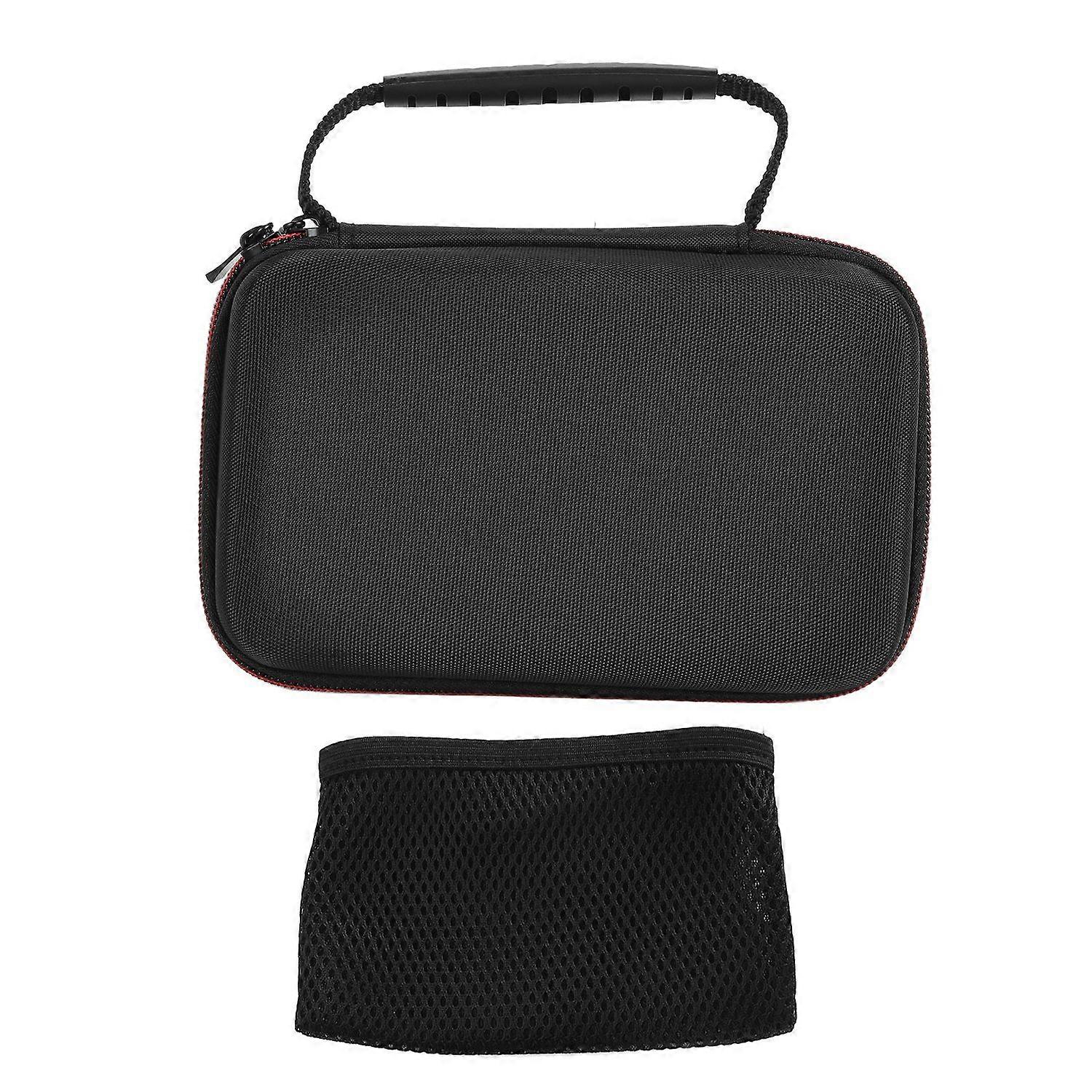 Carrying Case Nylon Portable Hard Shell Protective with Game Slot and Inner Pocket for New 3DS XL 2D