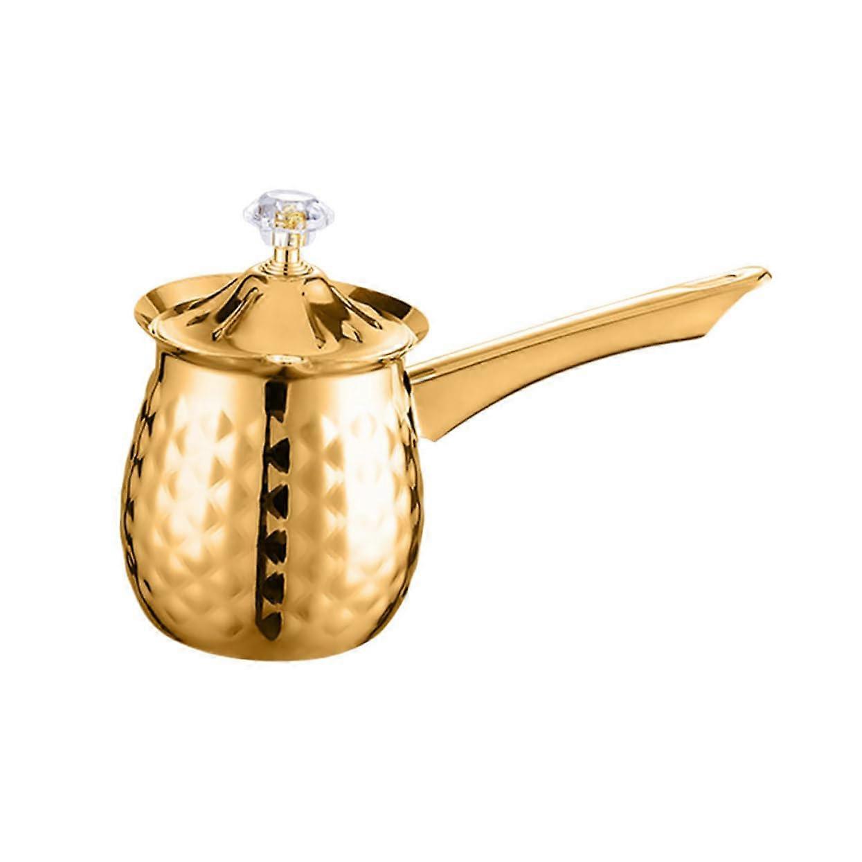 Stainless Steel Milk Frothing Pitcher with Narrow Spout for Latte Art Coffee Making at Home Cafe