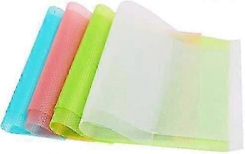 8-pack antibacterial reusable fridge mats