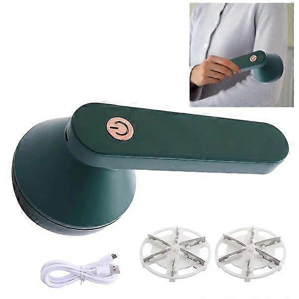 Electric clothes pill remover with 2 replacement heads