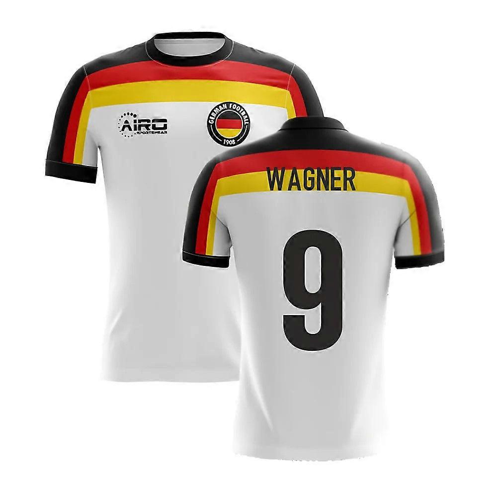 Airo Sportswear Allemagne Home Concept 2025-2026 Maillot de foot (Wagner 9) Blanc XL