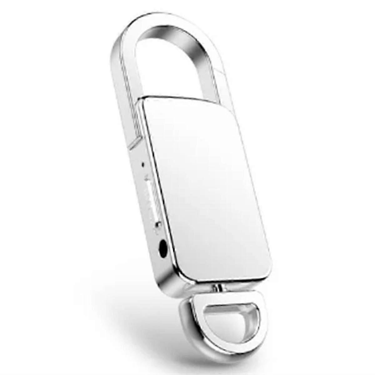 Hidden Mini Voice Recorder with 24H Audio Recording, Portable USB Dictaphone Device (B)