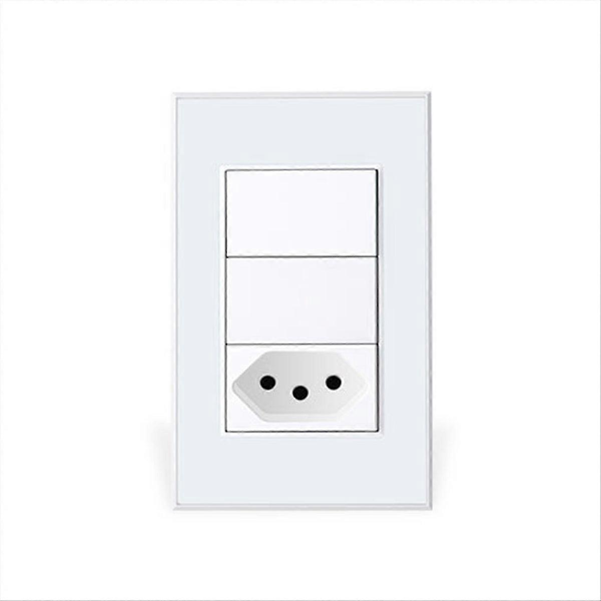 Tuya Zigbee Smart Brazil Socket 10A Switch Socket EU Plug