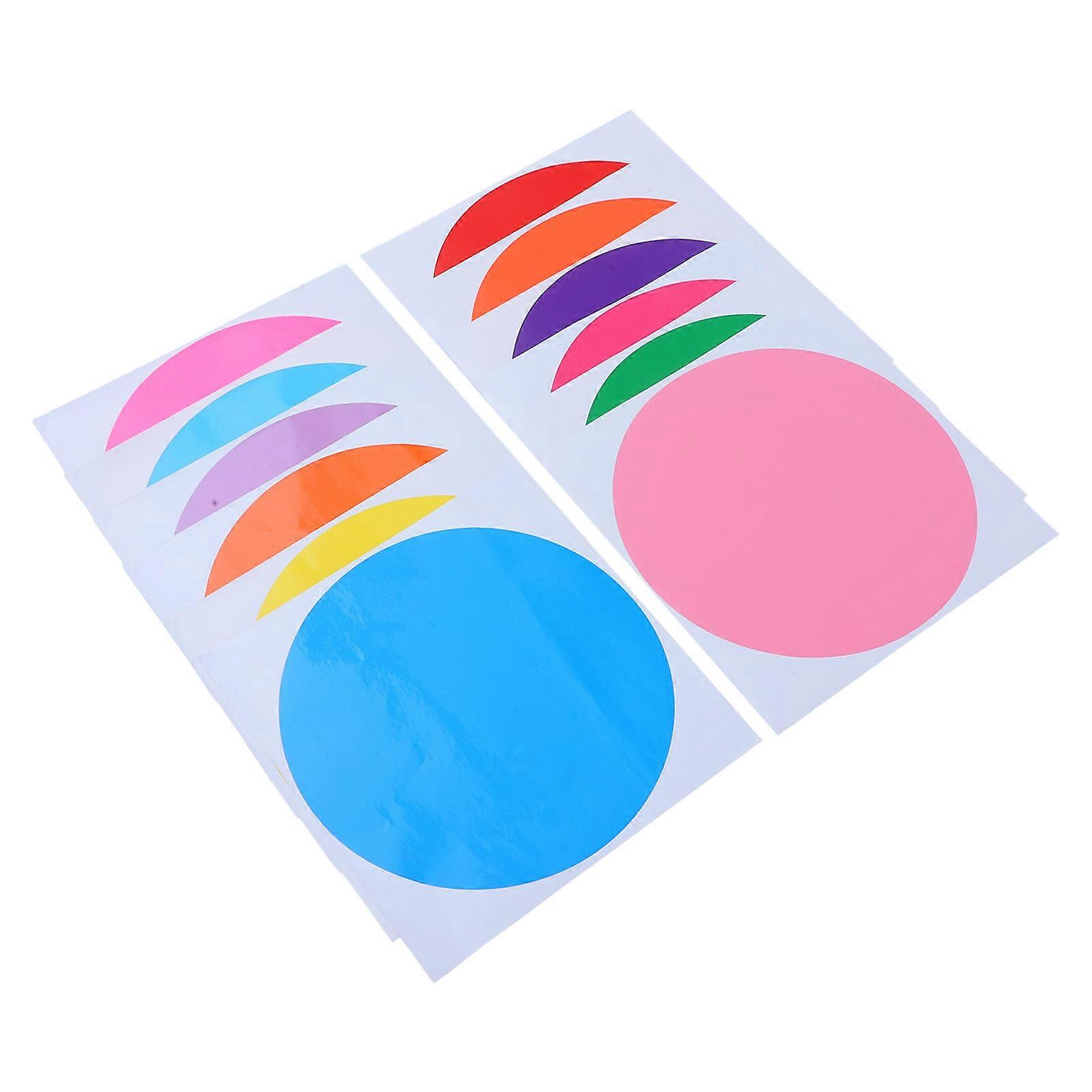 Dry Erase Dots for Classroom Tables Self-Adhesive Erasable Board 12 Sheets