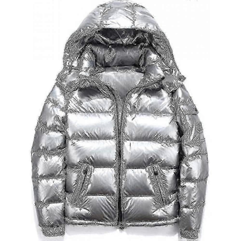 Down Jacket Men's Winter Jacket Stand Collar Down Jacket With Hood