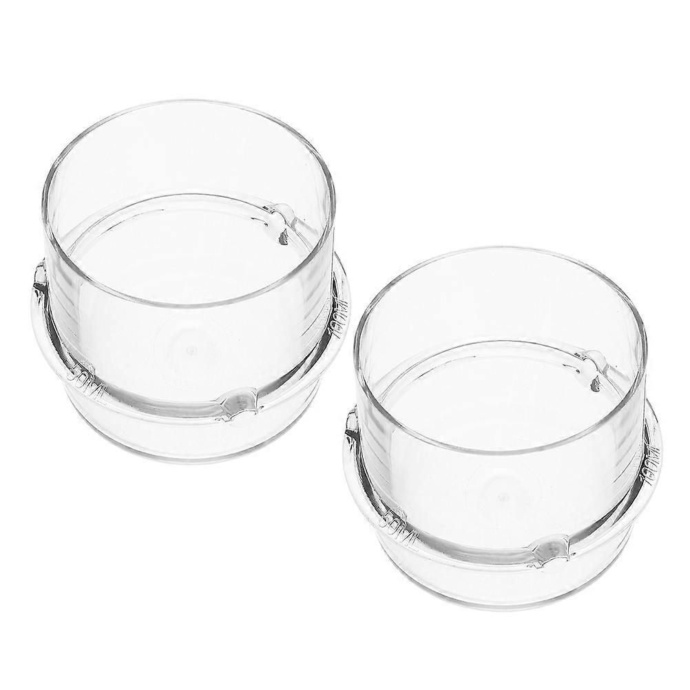Juicer Blender Cup Lid Fine Craftsmanship Compact and Lightweight 100ml Capacity 2Pcs