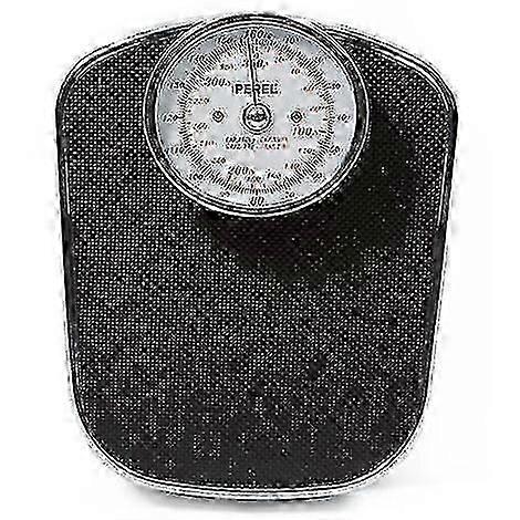 Analog Scale 160 Kg Black Perel
