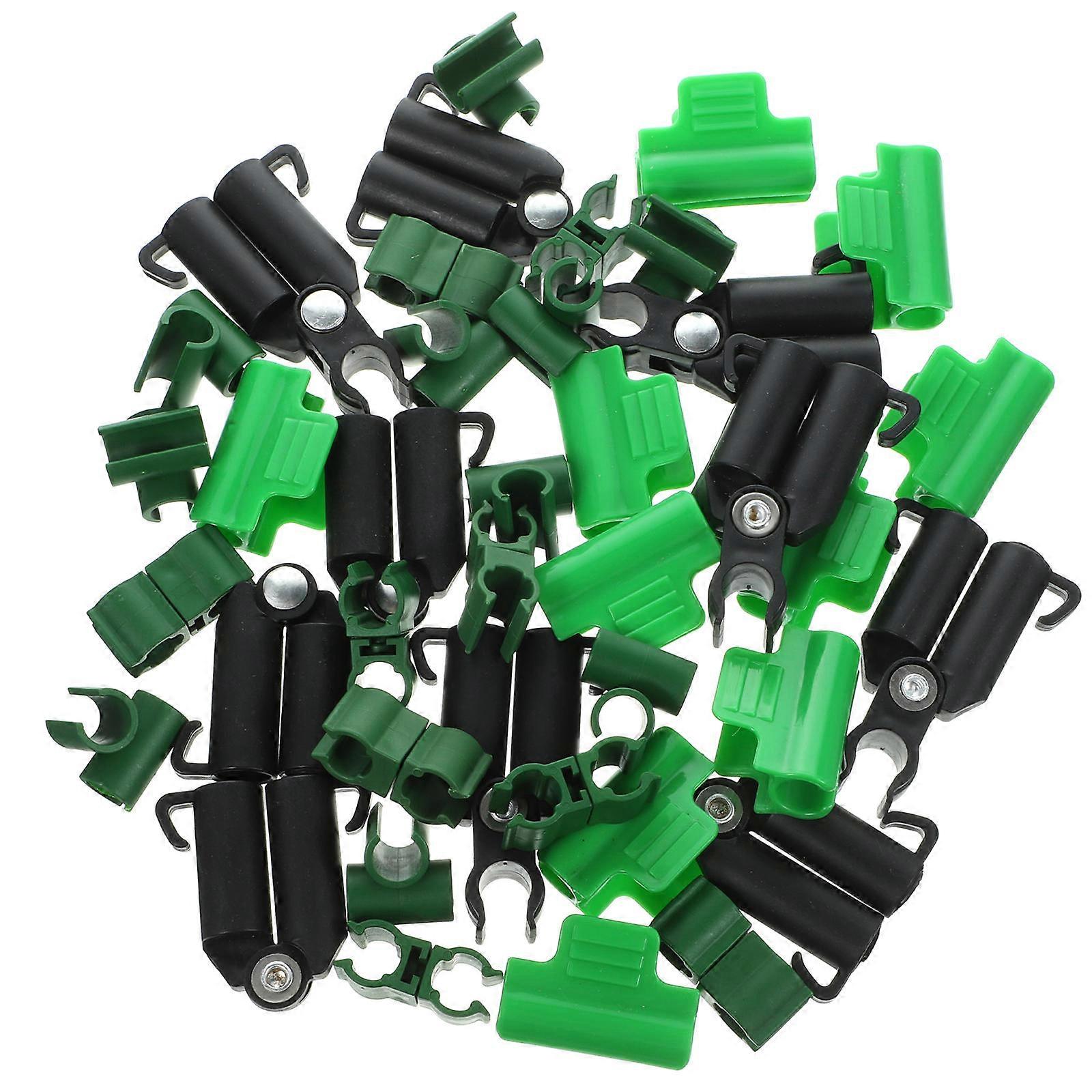 Plant Trellis Connector Clips for Garden Climbing Fixing 4Sets Plastic