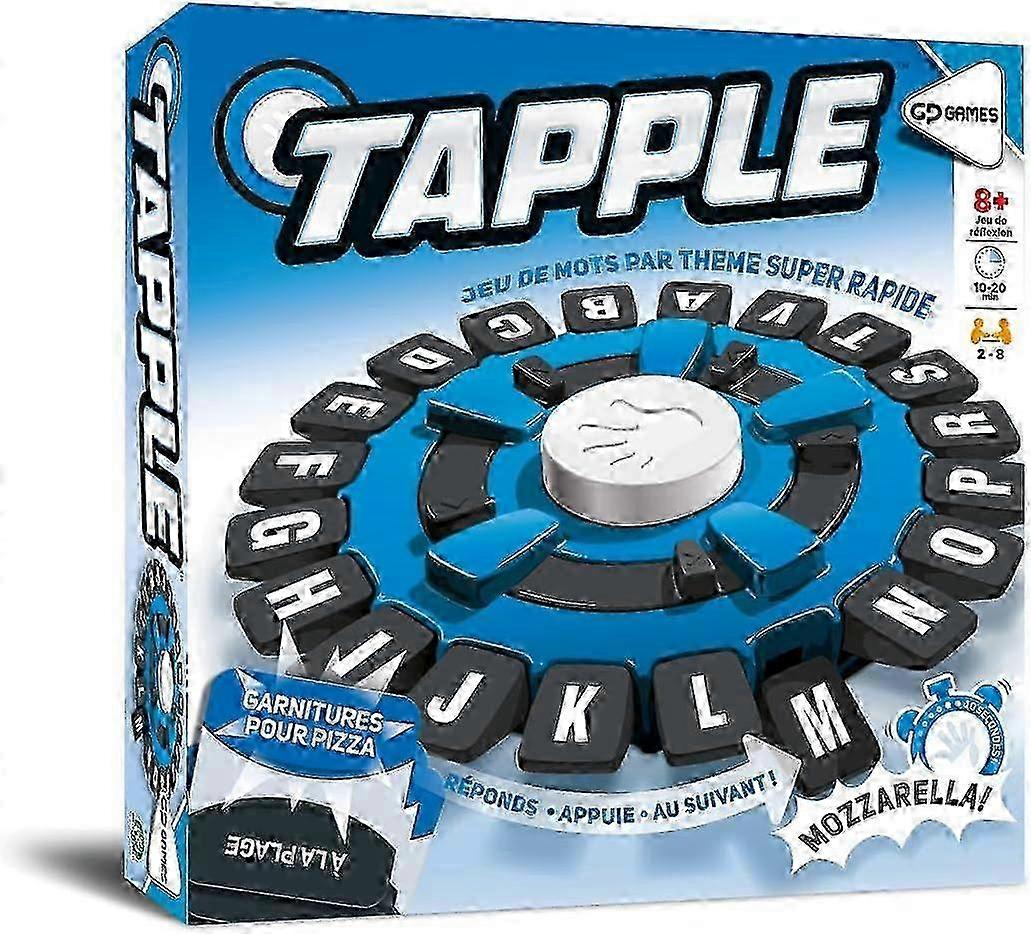 TAP01 Electronic Word Game for Speedy Reflexes, 2 to 8 Players, Age Range 8+