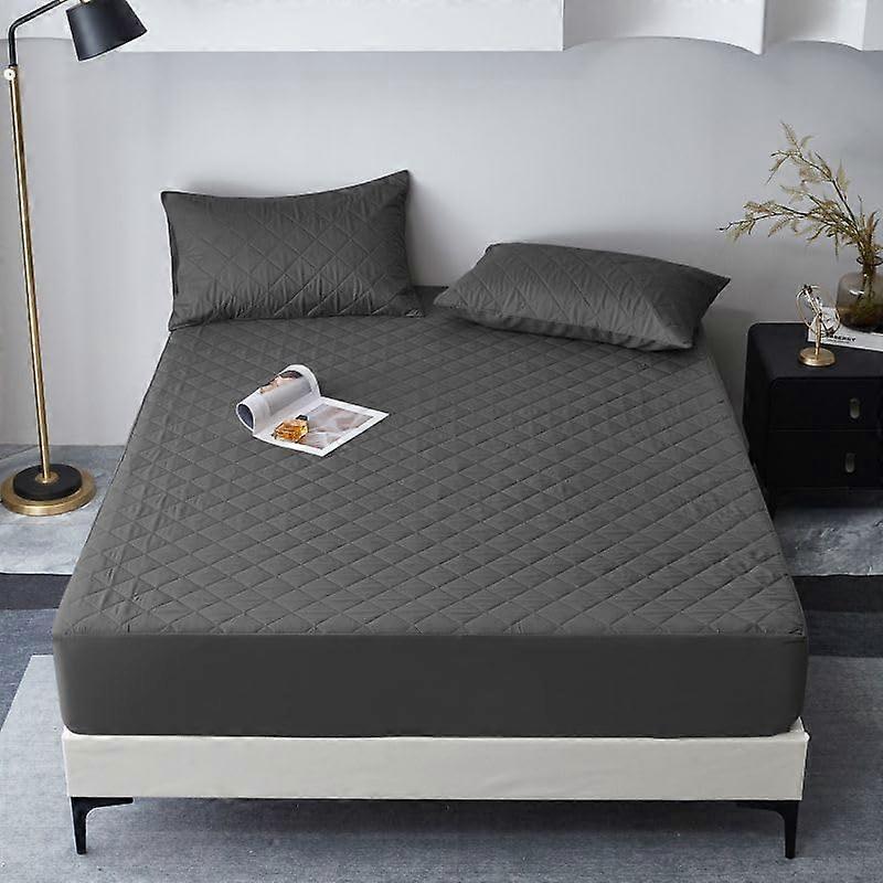 Waterproof Mattress Protector with Breathable Cooling Fabric & Deep Pocket AntiSlip Design for All Sizes