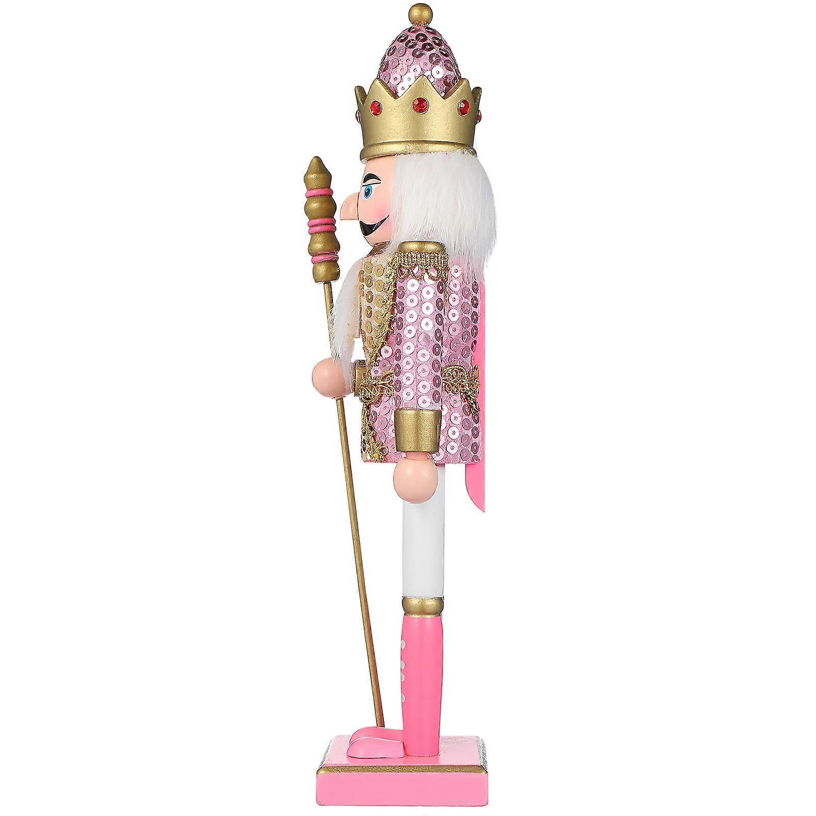 Wooden Nutcracker Christmas Decor Nutcracker Figurine for Decoration