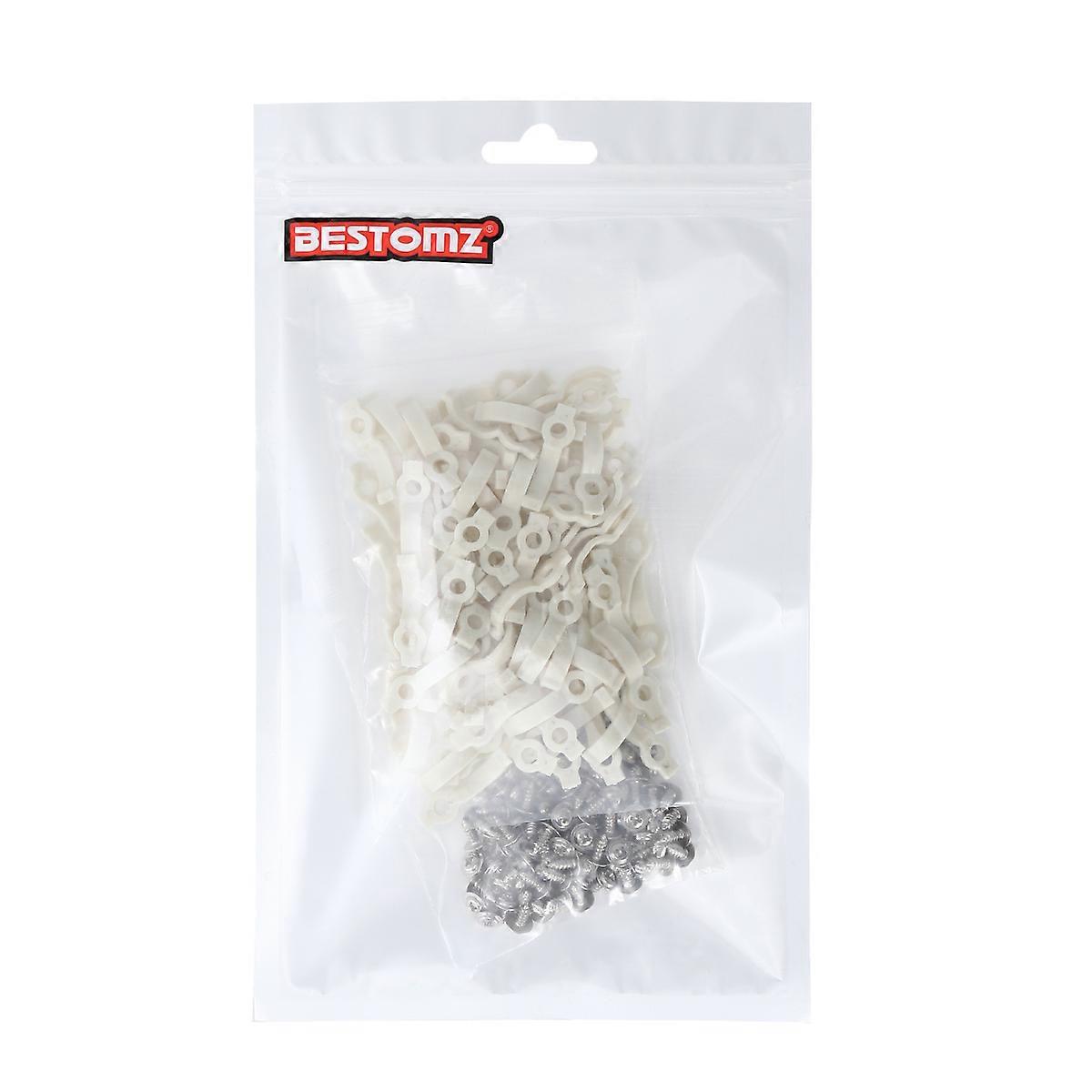 LED Bar Light Attachment Clip for Strip Light Mounting 100Pcs