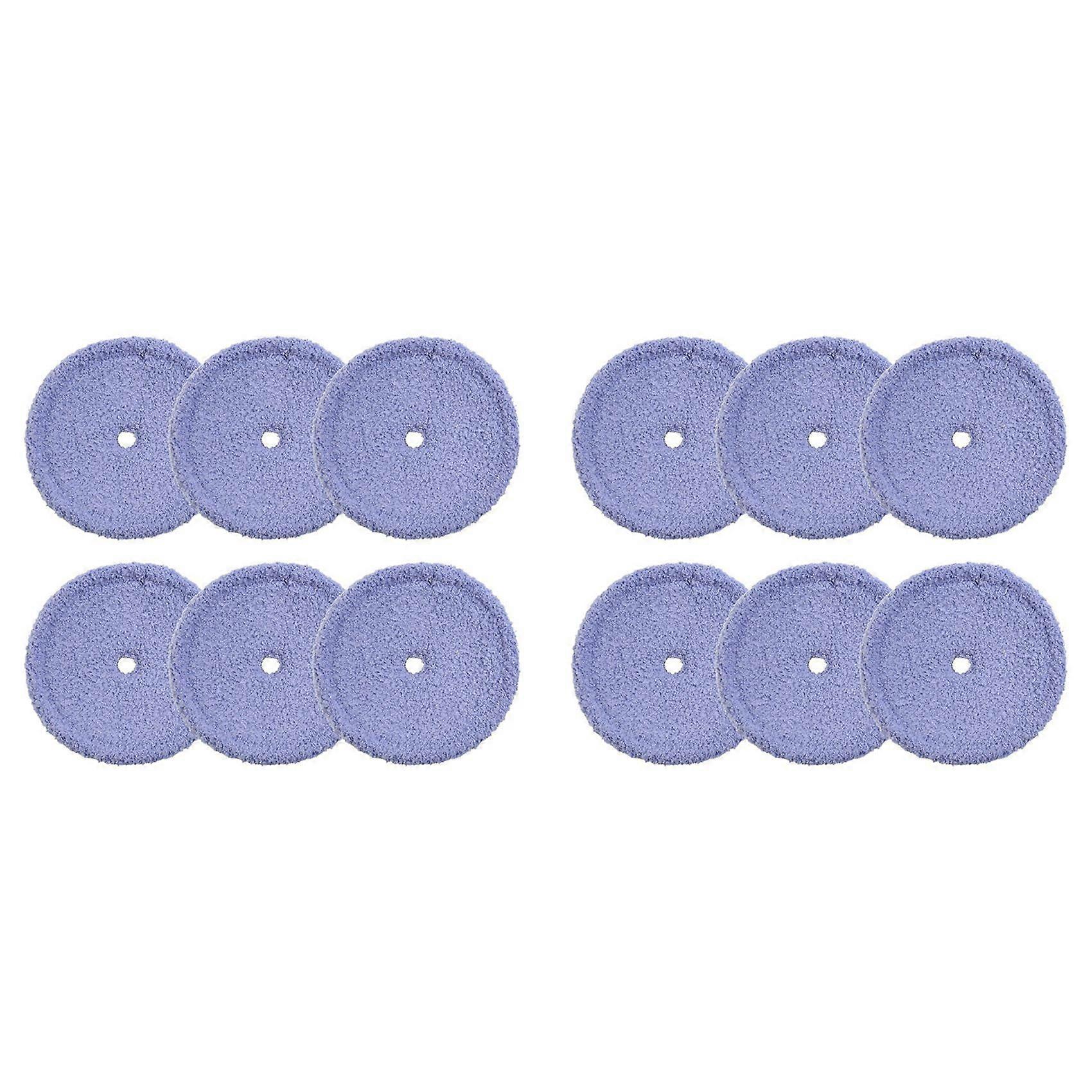 12X Washable Microfiber Mop Pads for EVERYBOT Edge RS700 RS500 Robot Replacement Accessories