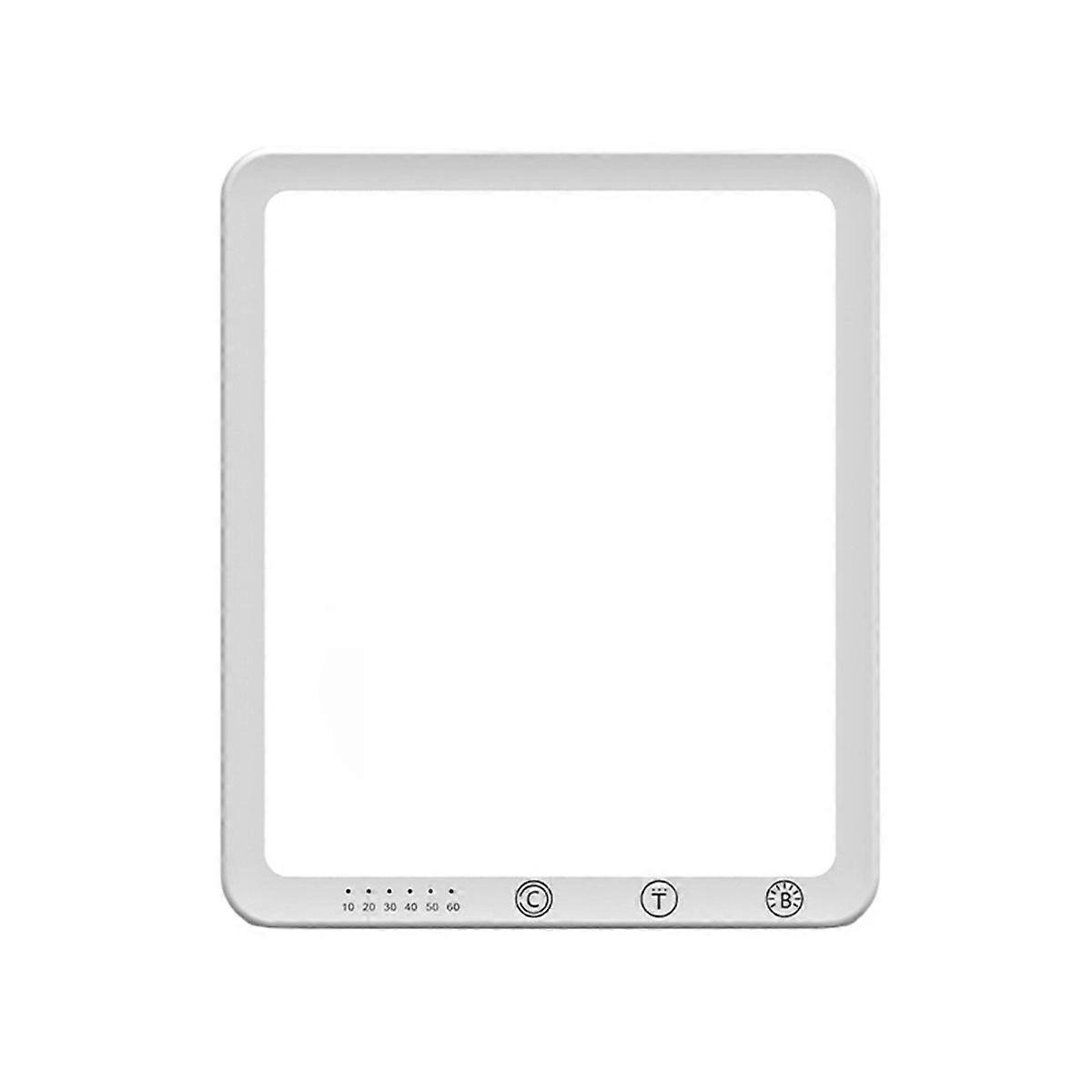 Light Therapy Lamp 10000 Lux Full Spectrum SAD Treatment Lamp Timer & Memory Function Happy Sunligh