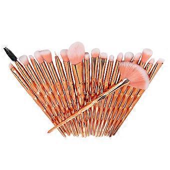 Cosmetic Brush 40Pcs Makeup Brushes Set for Makeup Rose Gold Color