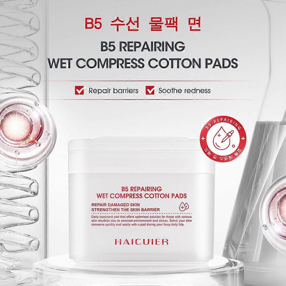 Vitamin B5Pads - Round Cotton Facial Toner Pads - Skin Firming & Restore Elasticity & Deep Hydration - Tighten Wrinkles & Lines