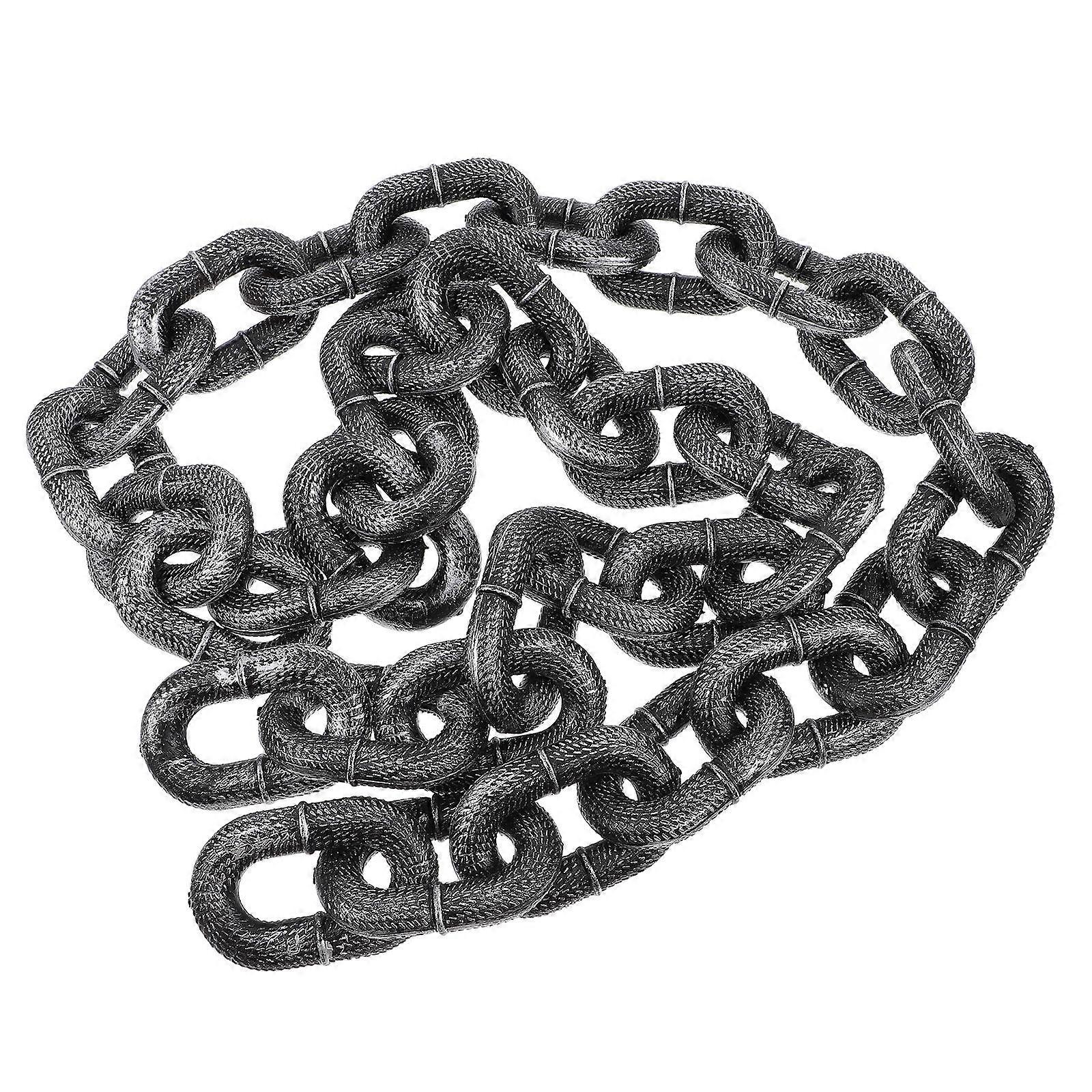 Fake Plastic Chain for Playing Halloween Costume Link Prop