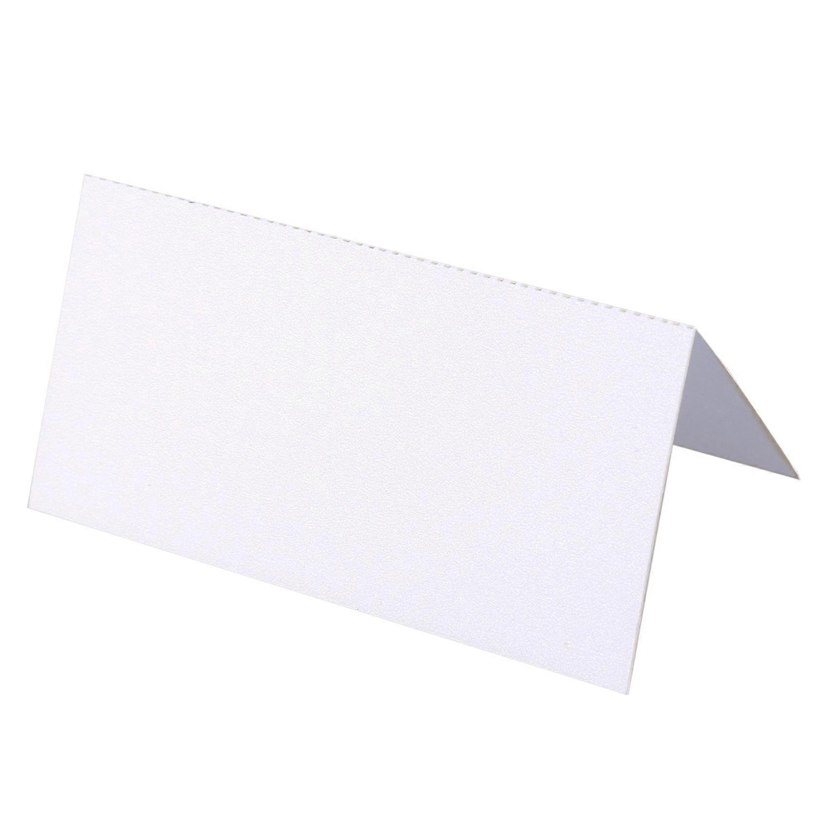 300 Blank Table Name Place Cards, Many Colours - White, Party, Wedding