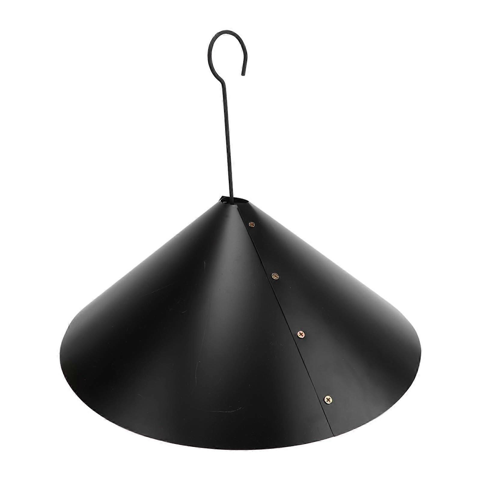 Squirrel Proof Bird Feeder Baffle Guard with Hook, PVC Squirrel Baffle for Pole, Easy Garden Install