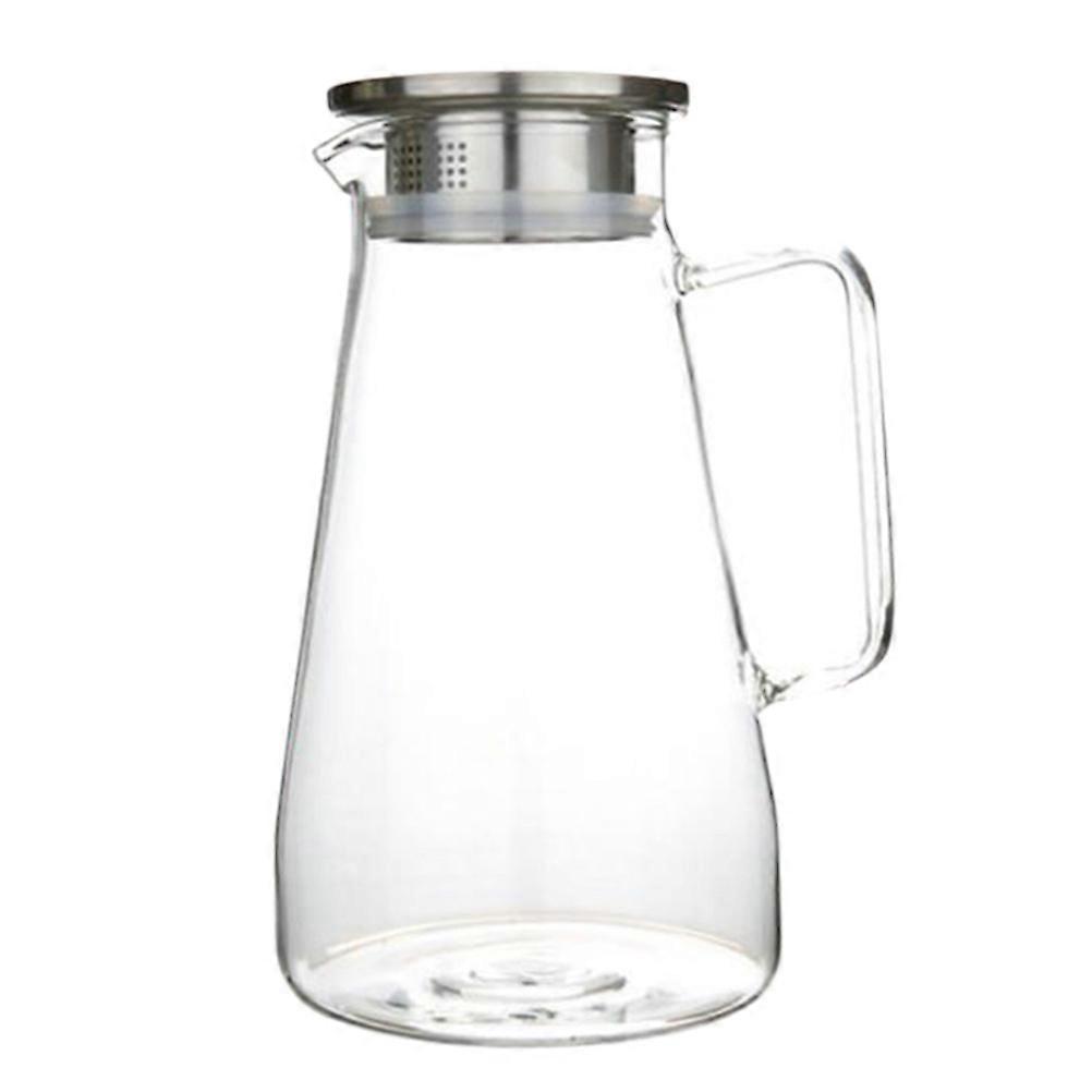 Glass Kettle Storage Can for Home Use 1500ml Transparent
