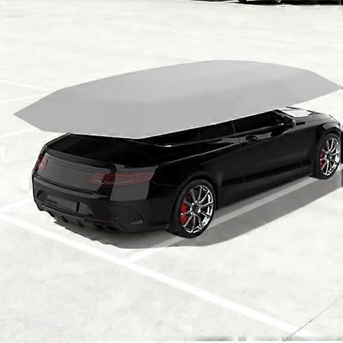 Waterproof Car Sun Shade Tent with Windproof Secure Ropes, Foldable Retractable Awning for Camping