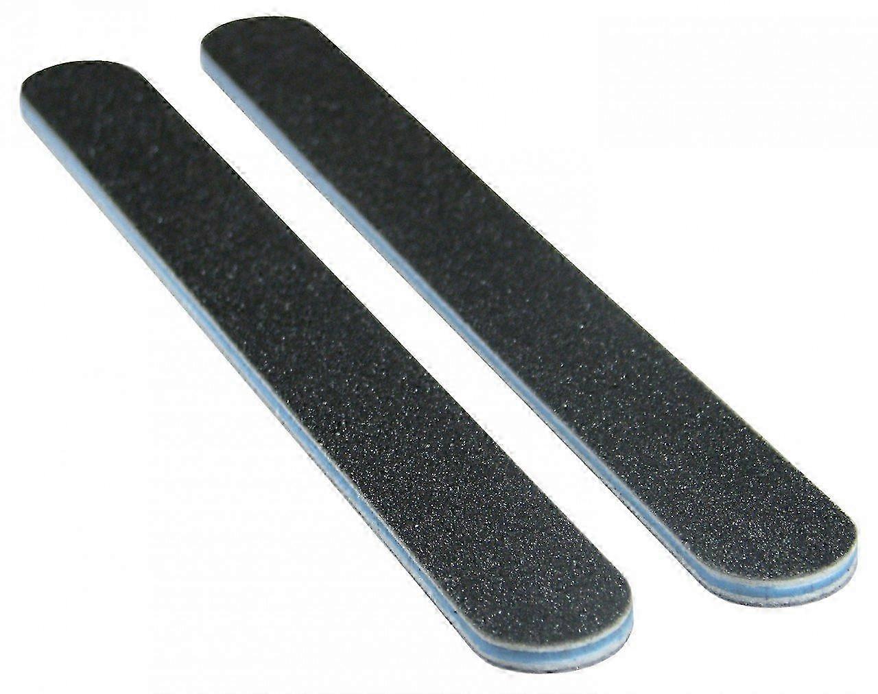 2026 12 Pack Premium Black Washable Nail Files