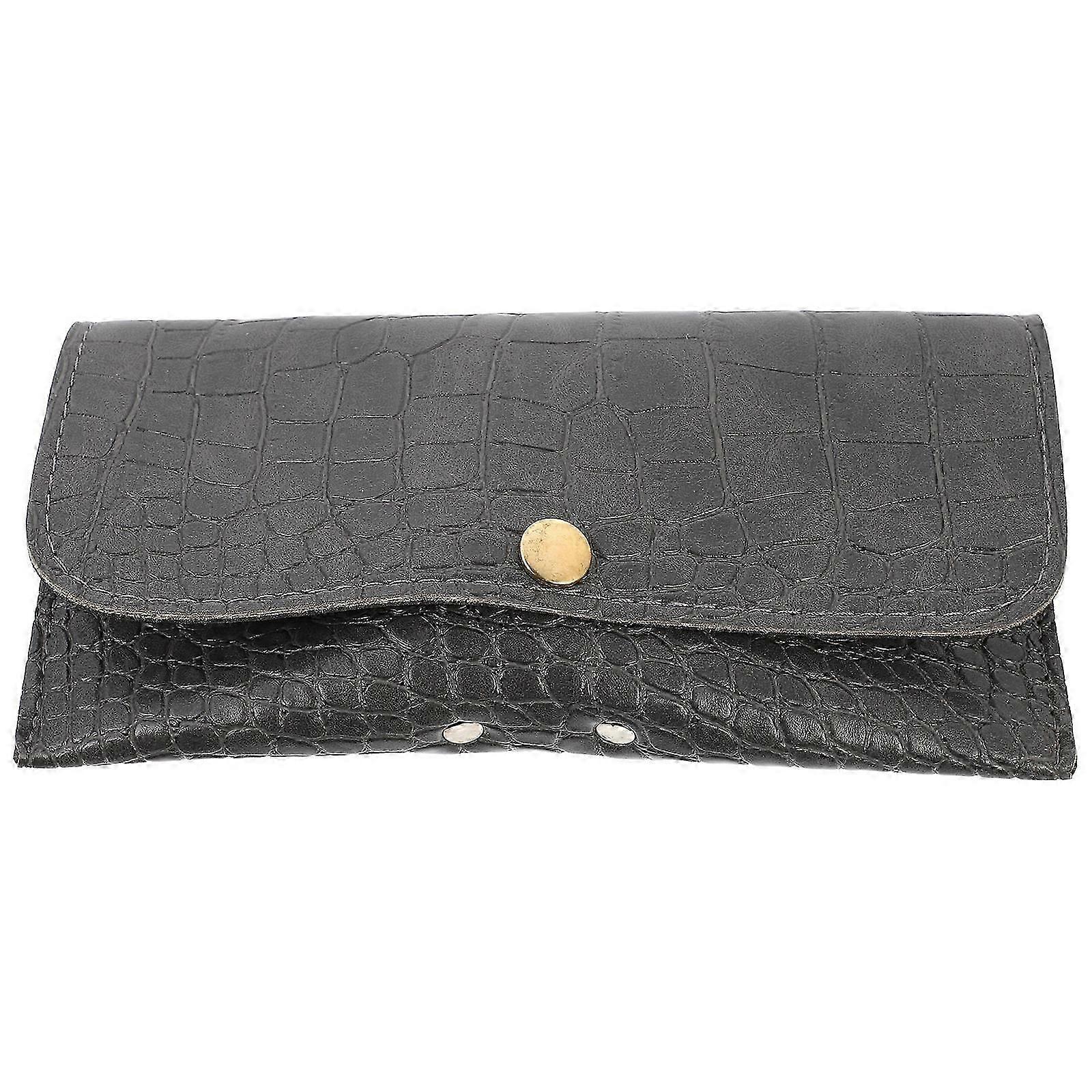 Eyeglasses Box Pattern Compatible Storage Use Stylish Grey myi