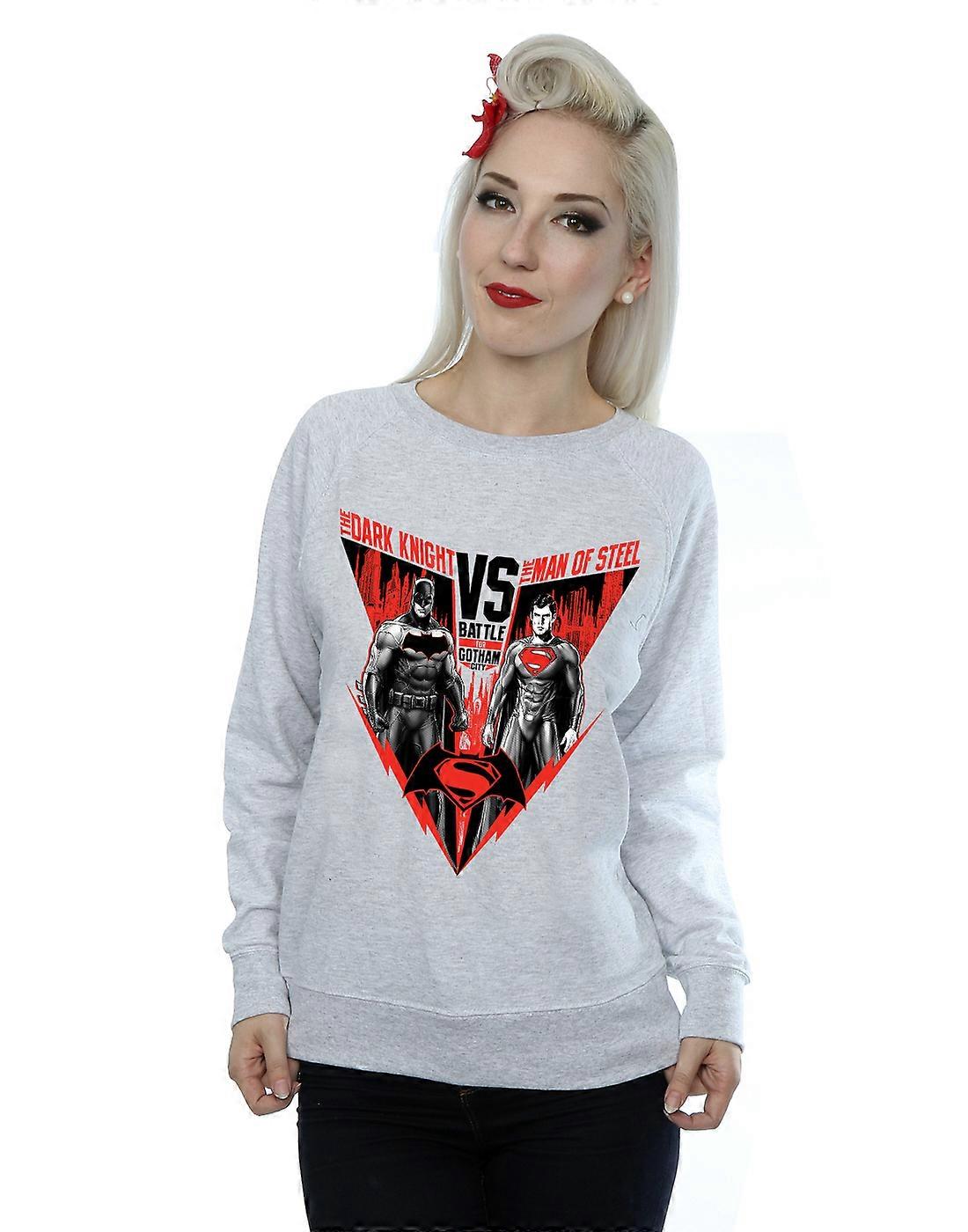 DC Comics Women's Batman v Superman Battle Sweatshirt