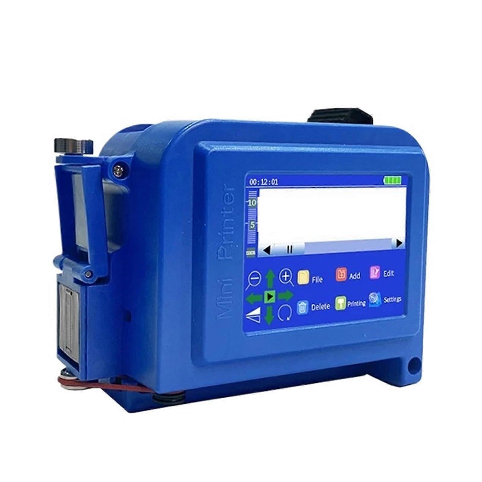Portable Mini Printer 12.7mm Resolution Fast Charge Handheld Inkjet for Labels QR Codes