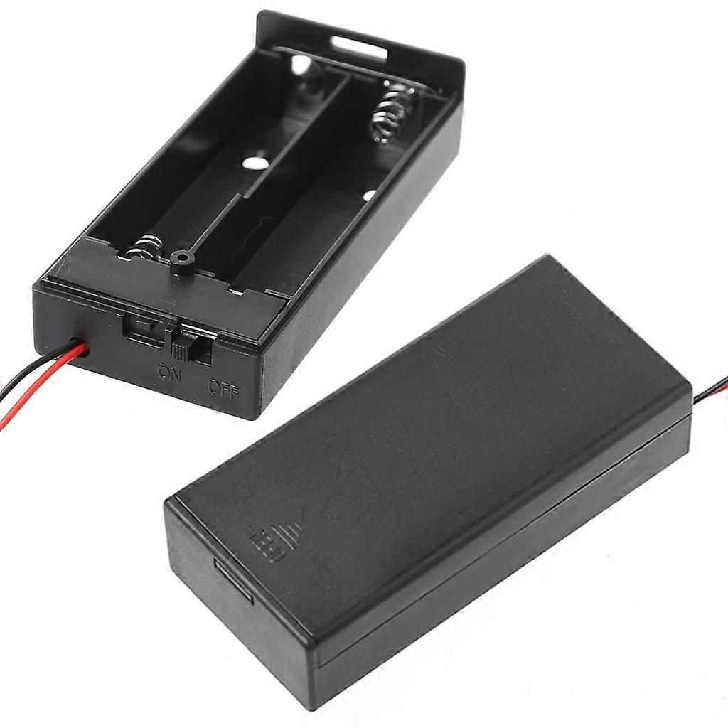 1X 2X 3X 18650 Battery Holder with Leads 3.7V Secure Storage Case Multiple Capacity Options