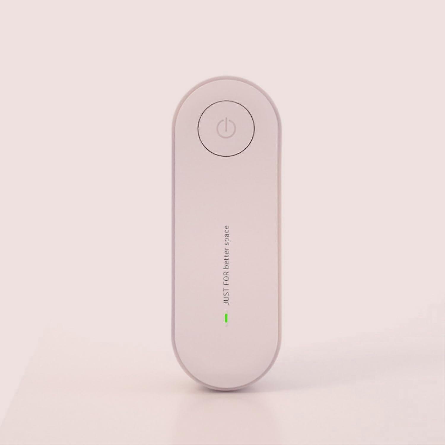 PlugIn Air Purifier with Silent 360° Coverage, Filter for Bedroom, Bathroom, Pet Room Pink