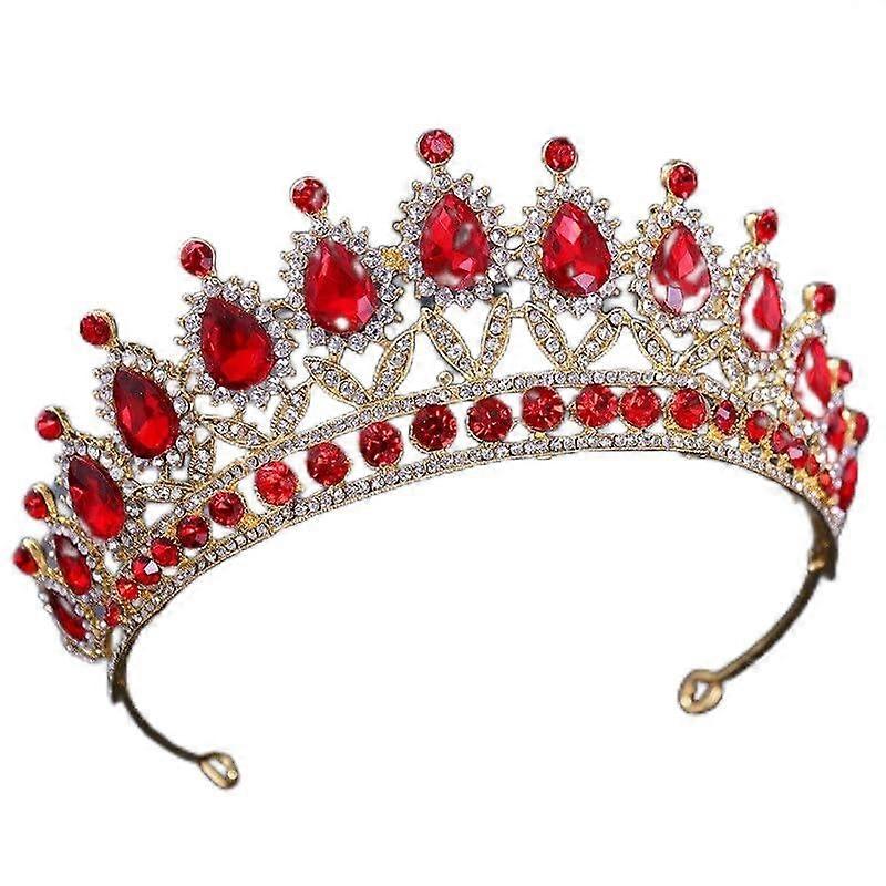 Wedding Tiara Crystal Crown for Brides Elegant Adjustable Comfortable Fit Lightweight Durable