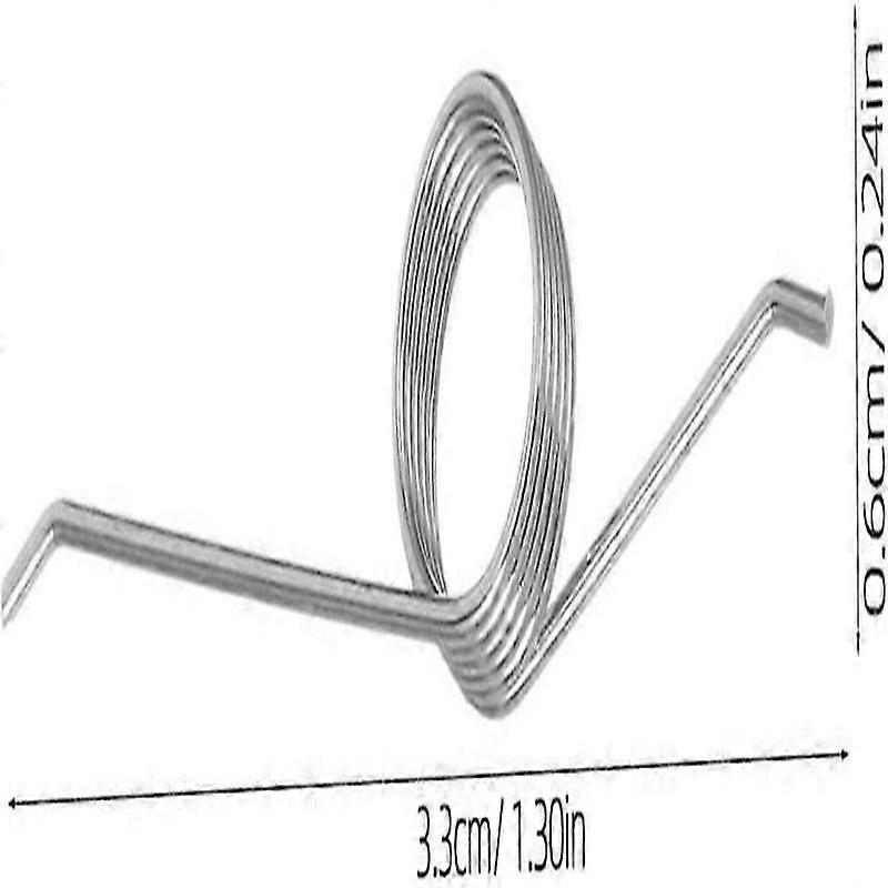 torsional spring replacement for waste bucket lid