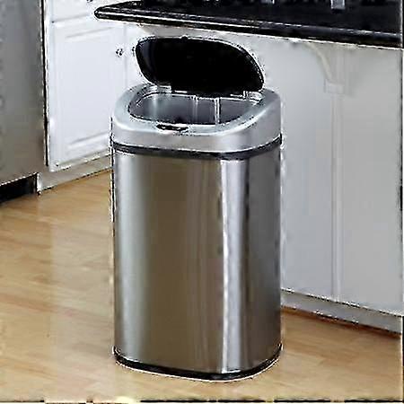 Touchless Stainless Steel Trash Can 21.1 Gallon