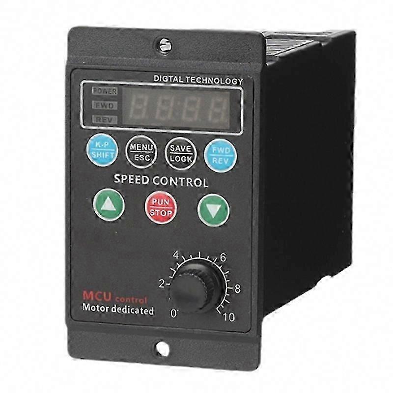 220V Single-Phase to Three-Phase Motor Drive Frequency Converter with 4-Digit Display