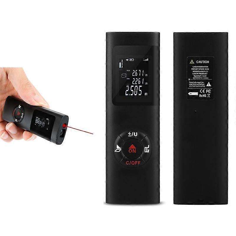 40m Multifunctional LCD Digital Laser Meter Mini Smart Rangefinder Portable Distance Measuring Tool 