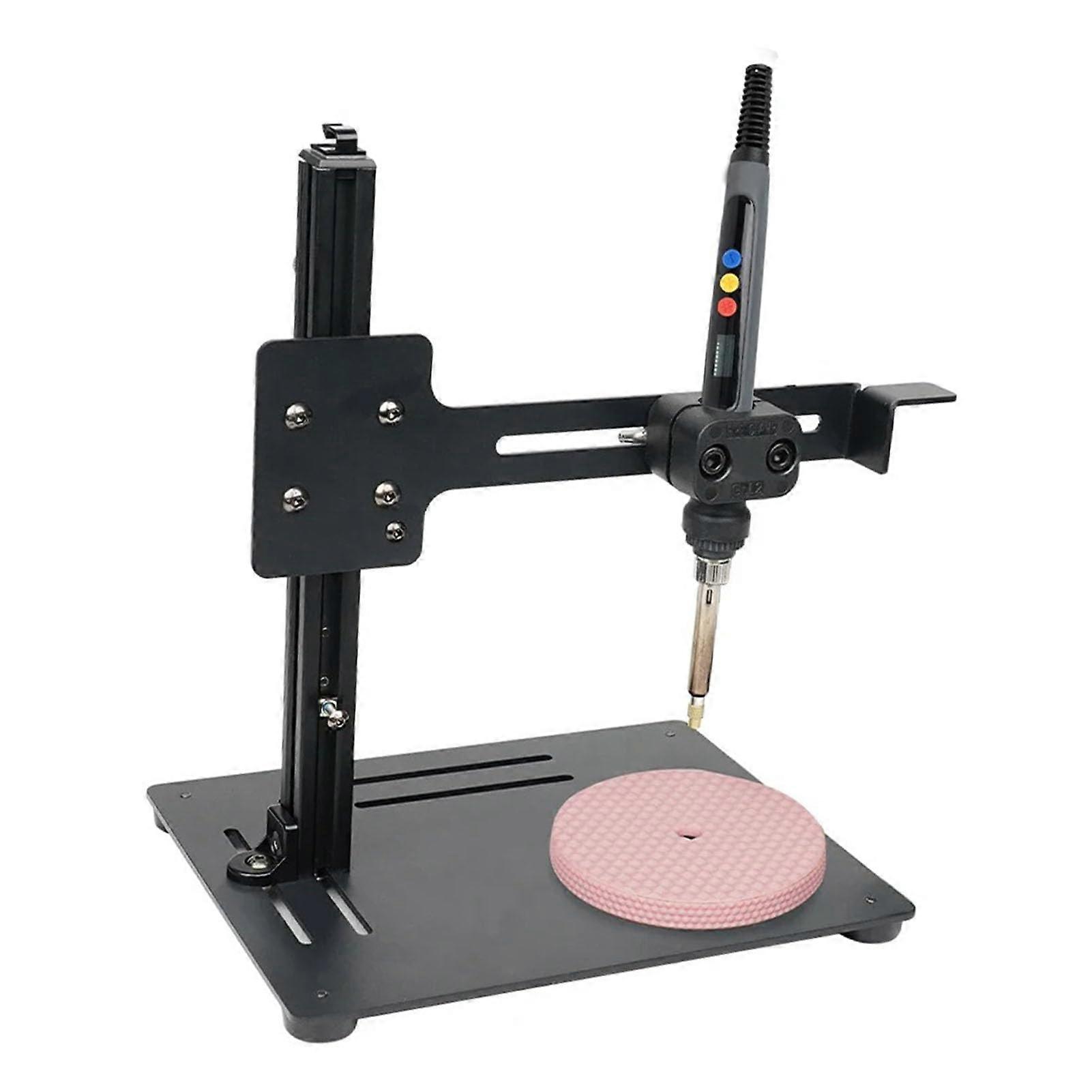 Heat Set Insert Tool with Adjustable Clamp, Precise Depth Control Vertical Press for 3D Printed Parts