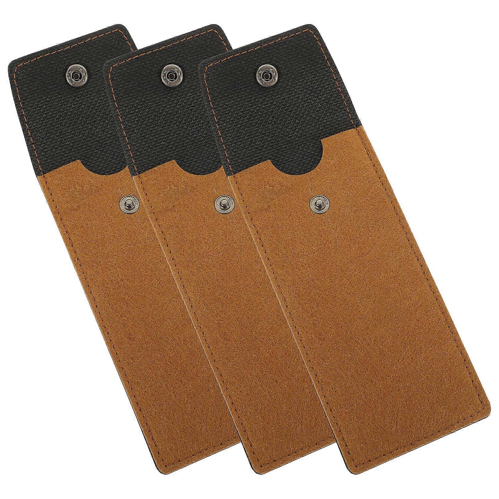 Glasses Case for Storage Use 3Pcs Sunglasses Pouch Set