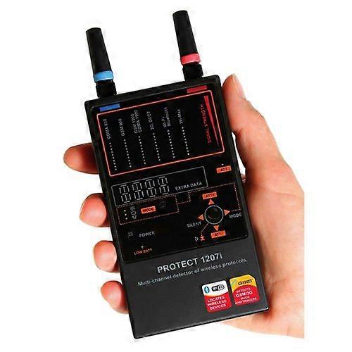 Wireless Signal Detector RF Bug Finder with MultiChannel Detection, Audio Alerts and  eBook
