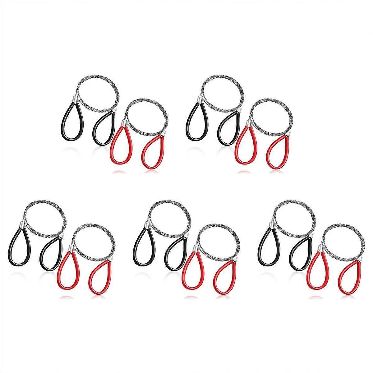 2 Pcs PVC Pipe Cable Saw Hand Pocket String Rope Saw Cutting Tool