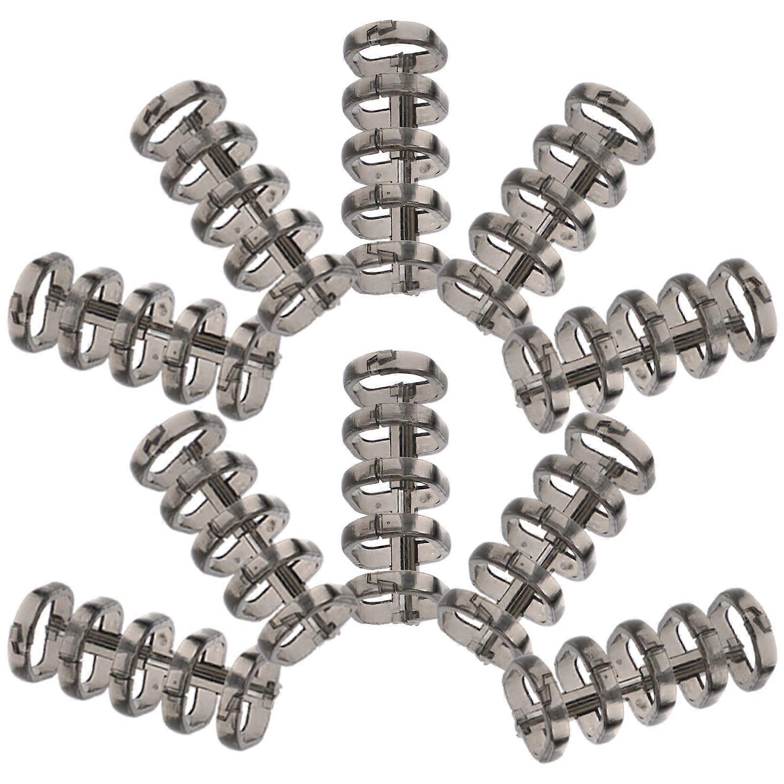 Notebook Binder Rings Office Use Black 10Pack