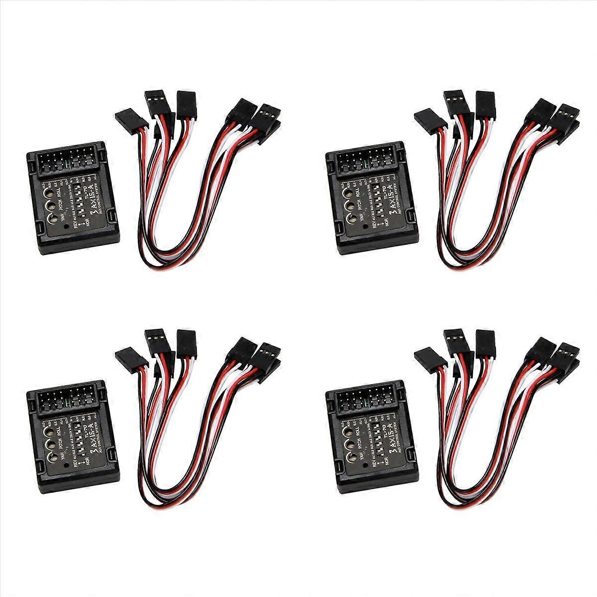 4X 3 Flight Controller Stabilizer System Gyro Fixed Flying Wing FPV Airplane Aircraft Gliders Fixed