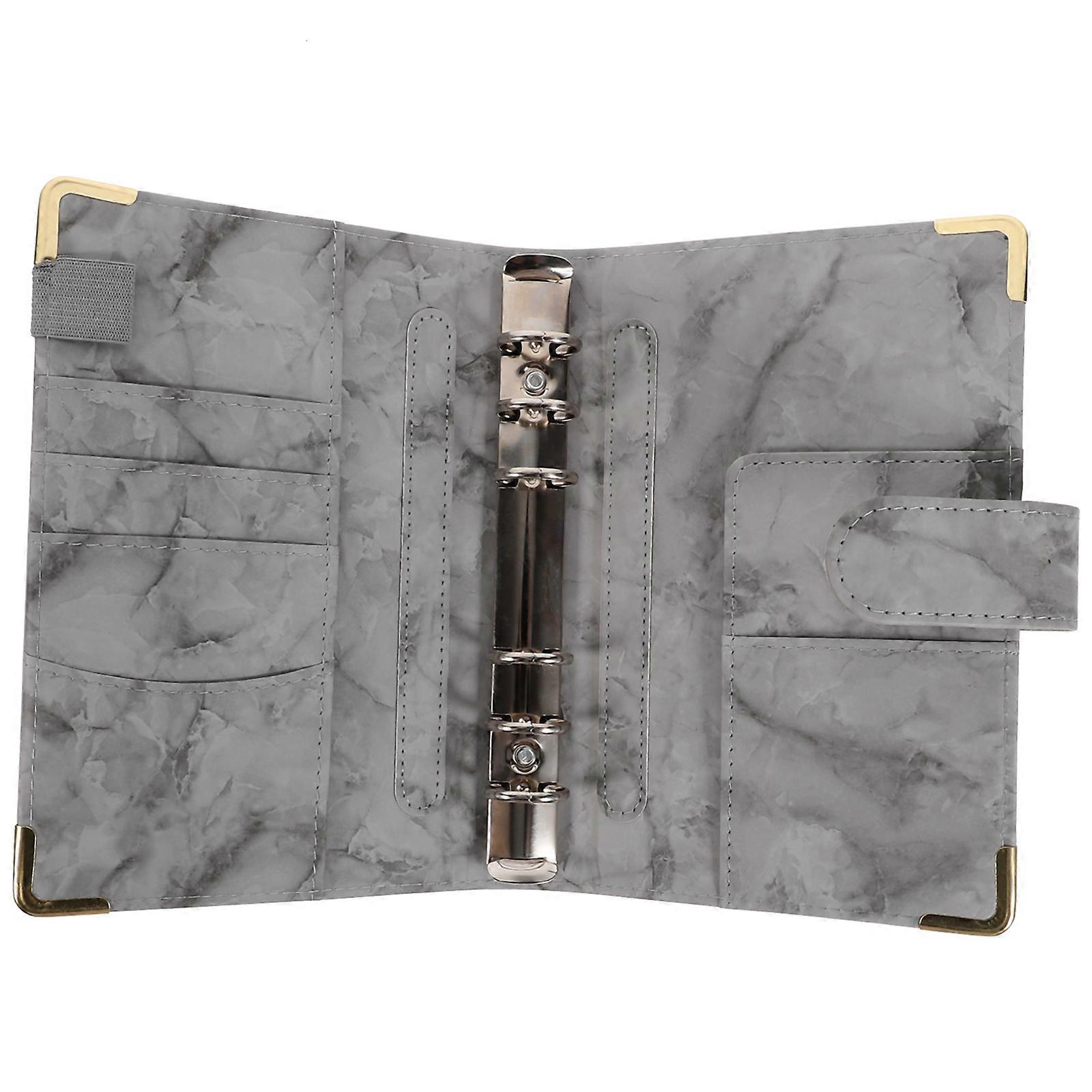 Grey Binder Cover Notebook Binder Cover for Protective Use