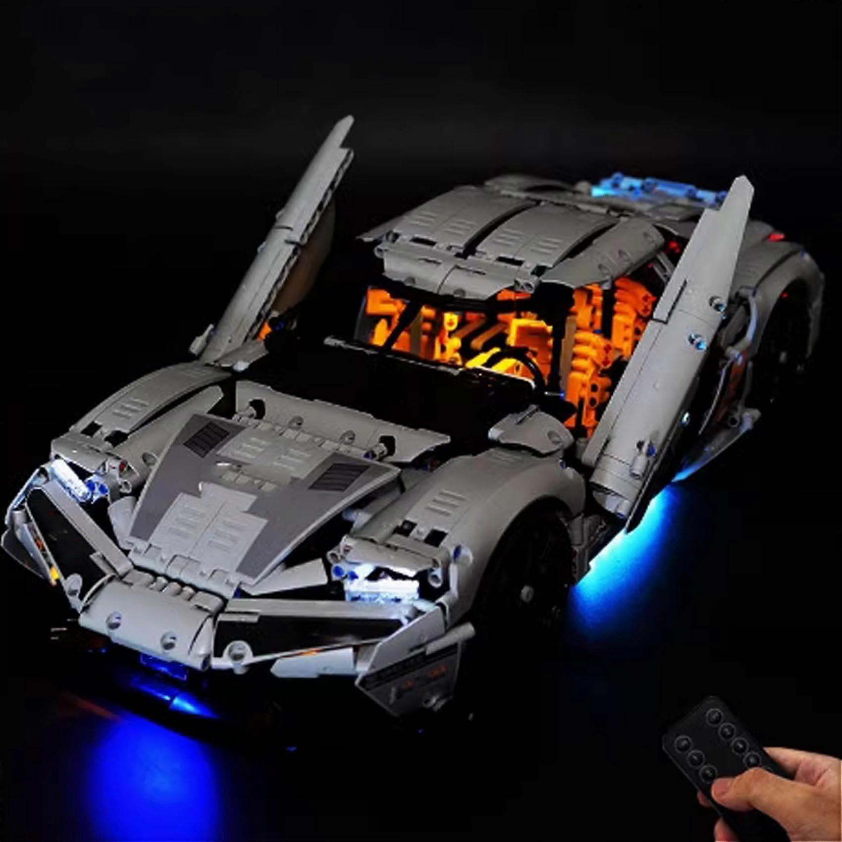 LED Light Kit for  88012 Roadster, Remote Control Lighting Upgrade for Interactive Display